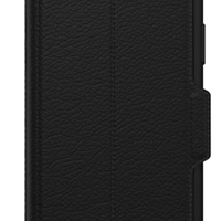 כיסוי ספר עור OTTERBOX STRADA צבע שחור ל IPHONE X