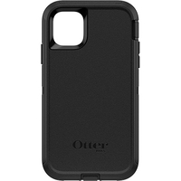 כיסוי לאייפון 11 פרו מקס OtterBox Deffender שחור כולל מחזיק לחגורה