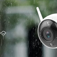 מצלמת אבטחה אלחוטית חיצונית Ezviz C3W Color Outdoor Smart WiFi Camera IP67