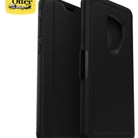 כיסוי ספר עורotterbox STRADA שחור ל GALAXY S9 PLUS