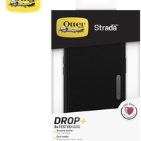 כיסוי OTTERBOX ל IPHONE 12 & PRO דגם STRADA שחור