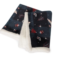 שמיכה רכה ומפנקת קולקציית חג המולד 120X75