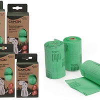 שקיות אקולוגיות לאיסוף צואה - 8 גלילים