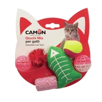 סט שישה צעצועים לחתול - CAMON