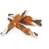 עצם שני צבעים בקר עטופה עוף 5 יח'