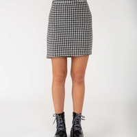 MINI LATHER SKIRT
