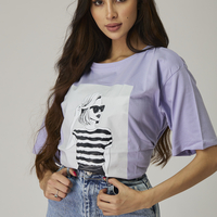 DANA T-SHIRT LILAC