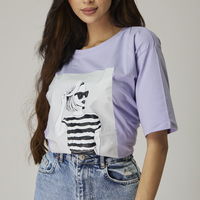DANA T-SHIRT LILAC