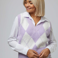ISABEL VEST LILAC