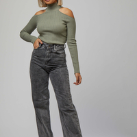 OLIVIA HIGH NECK GREEN