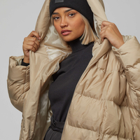 MILAN PUFFER COAT STONE