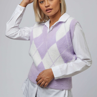 ISABEL VEST LILAC