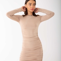 NINA DRESS GOLD