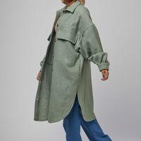 NICOLE COAT GREEN