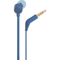 אוזניות IN EAR עם מיקרופון JBL T110 - כחול