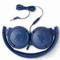 אוזניות קשת חוטיות JBL TUNE T500  כחול