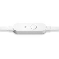 אוזניות IN EAR עם מיקרופון JBL T210 - כסוף\לבן