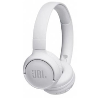 אוזניות קשת חוטיות JBL TUNE T500  לבן
