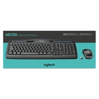 סט מקלדת ועכבר אלחוטיים Logitech MK330