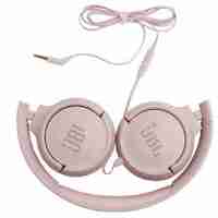 אוזניות קשת חוטיות JBL TUNE T500  ורוד