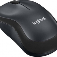 עכבר אלחוטי שקט  Logitech M220 Silent בצבע שחור