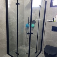מקלחון פינתי הרמוניקה 600-B הוברמן מקלחונים