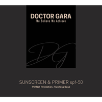 DG- SUNSCREEN+ PRIMER SPF 50 קרם הגנה + פרמייר ד''ר גרה