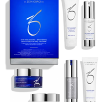 ערכת ZO Skin Health Skin Tone Evening + Brightening High Potency Retinol הכוללת 6 מוצרי טיפוח להבהרת העור עם רטינול 1%