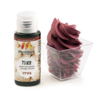 מנדלברג (mendelberg) צבע מאכל ג'ל- בורדו