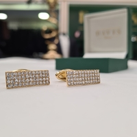 חפת סברובסקי מלבן זהב