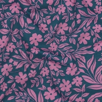 טריקו בוקר בטוסקנה בגווני פטרול וסגלגל