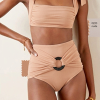 לייקרה בגד ים צבע גוף דגם malaga