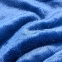 פרווה משי כחול רויאל נגיעות לורקס עדין