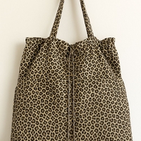 אריג כותנה דפוס מנומר