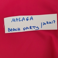 לייקרה בגד ים צבע דובדבן דגם Malaga Beach party