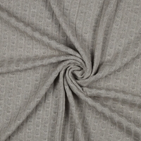 סריג צמות צבע בז