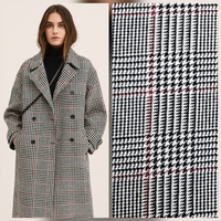 אריג צמר משבצות בסגנון צרפתי