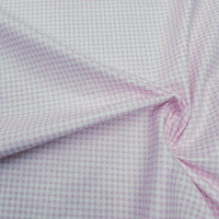 אריג כותנה פפיטה ורוד לבן