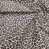 אריג כותנה דפוס מנומר