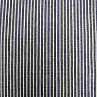 אריג גינס פסים דקים על רקע כחול כהה