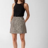 אריג כותנה דפוס מנומר