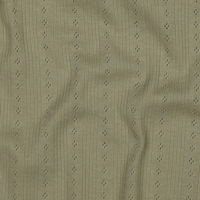 סריג פוינטל דוגמה שורות צבע ירוק מרווה