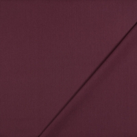 אריג כותנה חלק צבע חציל