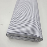 אריג כותנה פפיטה אפור לבן