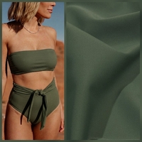 לייקרה בגד ים צבע ירוק יער דגם malaga