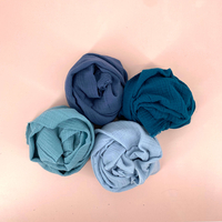 אריג דאבל טטרה אורגני צבע מנטה כהה