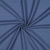 אריג פלנל צבע כחול גינס