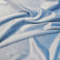 קטיפה קוריאנית צבע תכלת בייבי