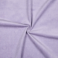 אריג קורדרוי מכובס פס רחב צבע לילך
