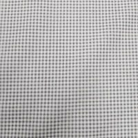 אריג כותנה פפיטה אפור לבן